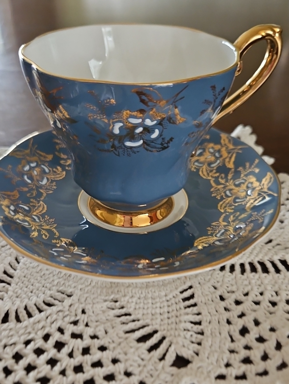 VTG Royal Grafton Fine Bone China Teacup and Saucer